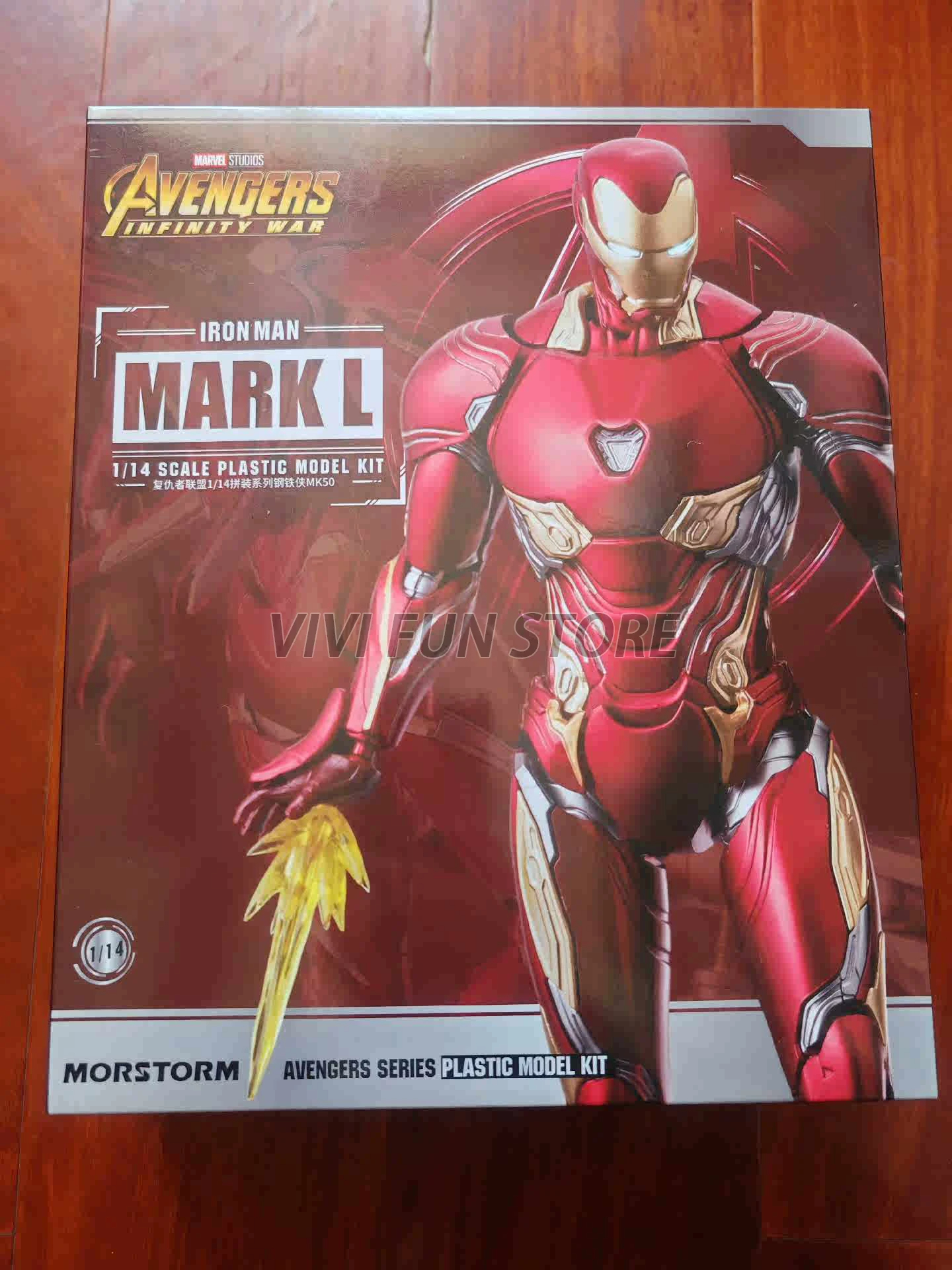 In Stock MORSTORM Avengers:End – обзор и цена Model Kit Iron Man Mark 50