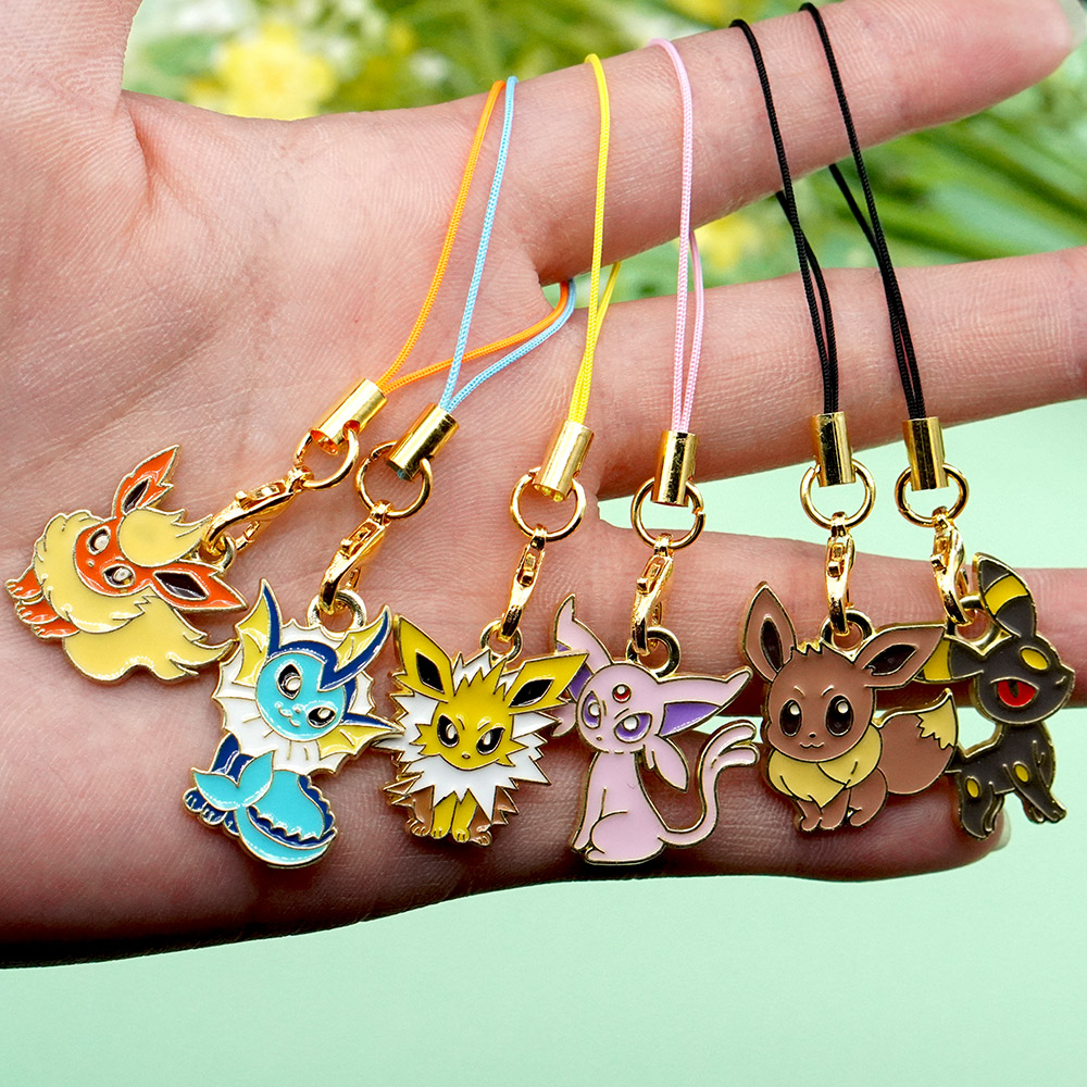6Pcs Hot Anime Pokemon Eevee P – обзор и цена Model Kit Mobil