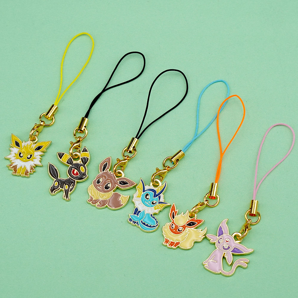 6Pcs Hot Anime Pokemon Eevee P – обзор и цена Model Kit Mobil