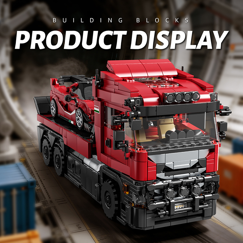 IN STOCK MOC Creativity Traile – обзор и цена Model Kit Walmart