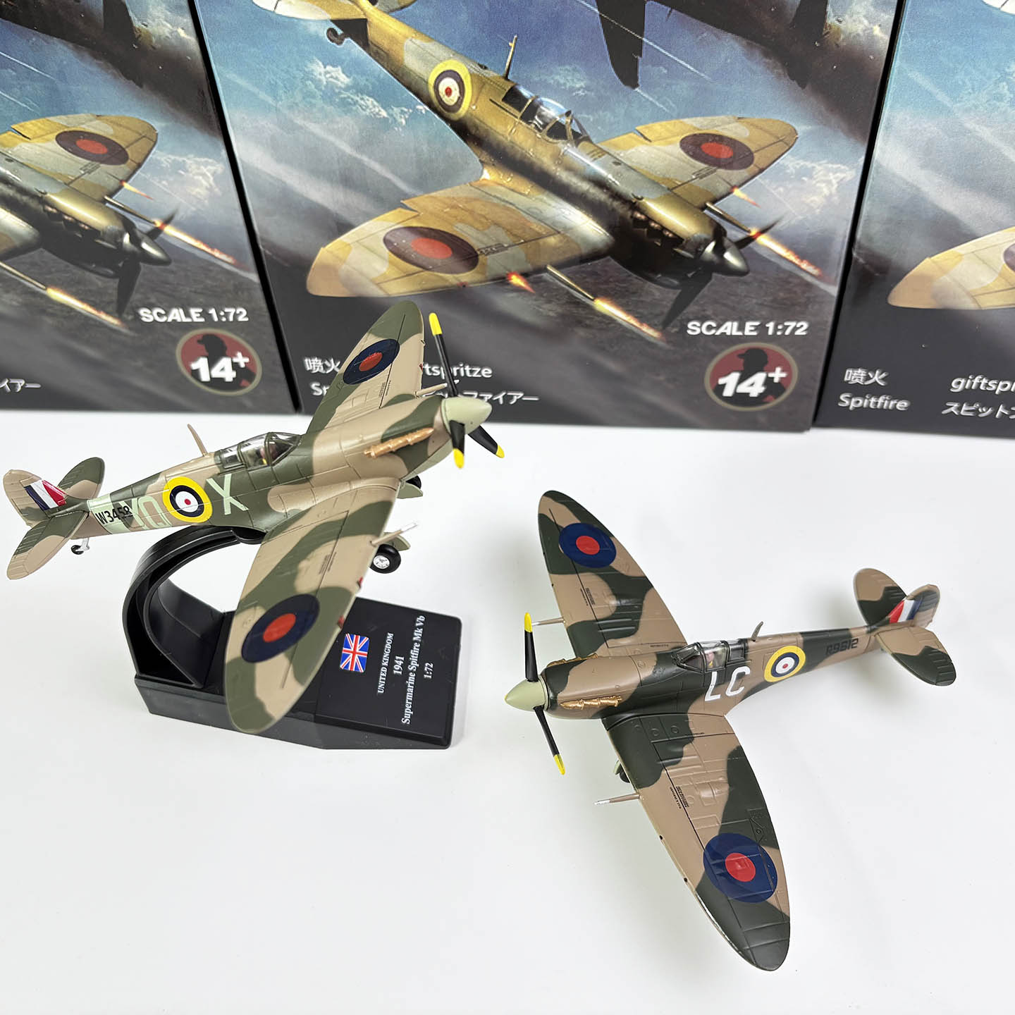 1:72 1/72 Scale WWII British S – обзор и цена Model Kit Spitfire