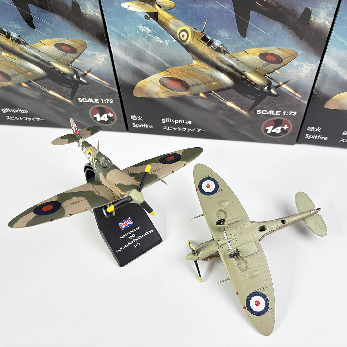1:72 1/72 Scale WWII British S – обзор и цена Model Kit Spitfire