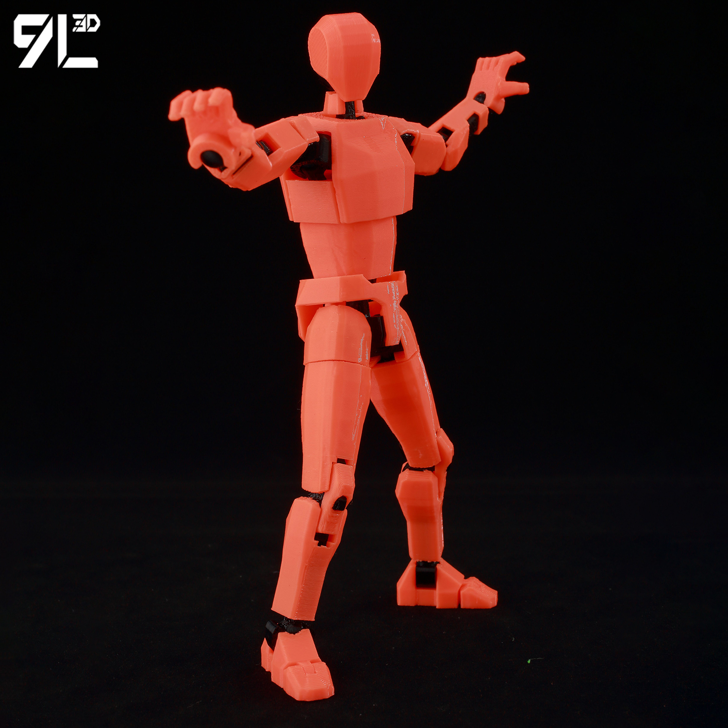 9L 3D Printed Articulated Dumm – обзор и цена Model Kit Joints
