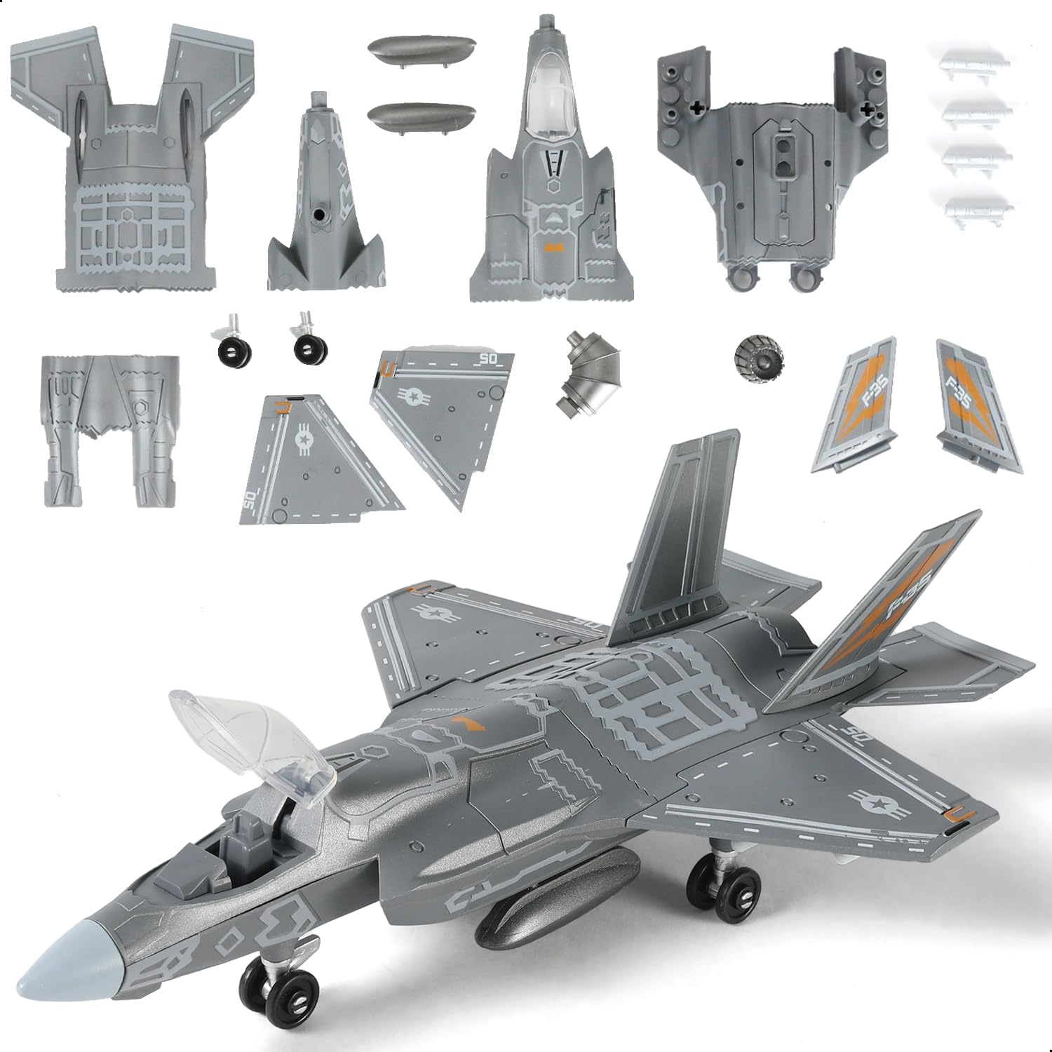 1:72 Scale F-35 Fighter Jet Qu – обзор и цена Model Kit Quick