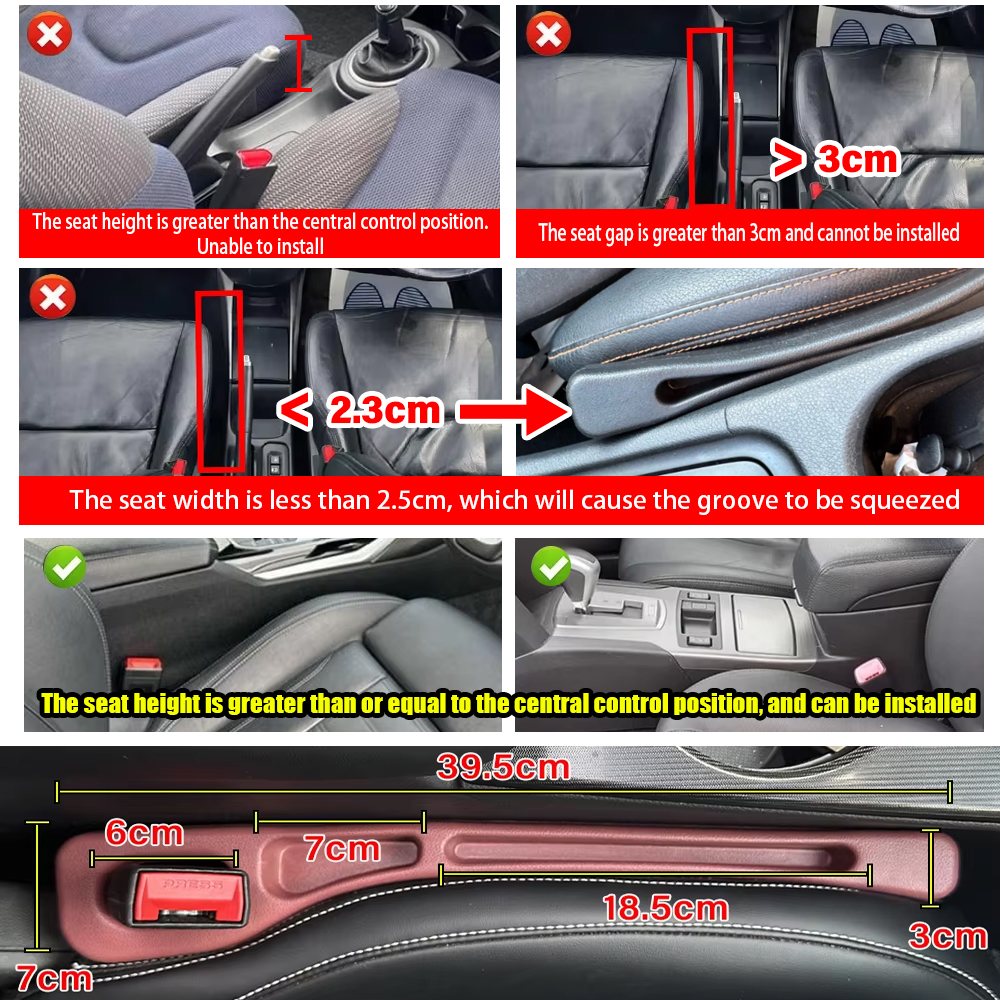 seat gap filler strip, side se – обзор и цена Model Kit Mobil