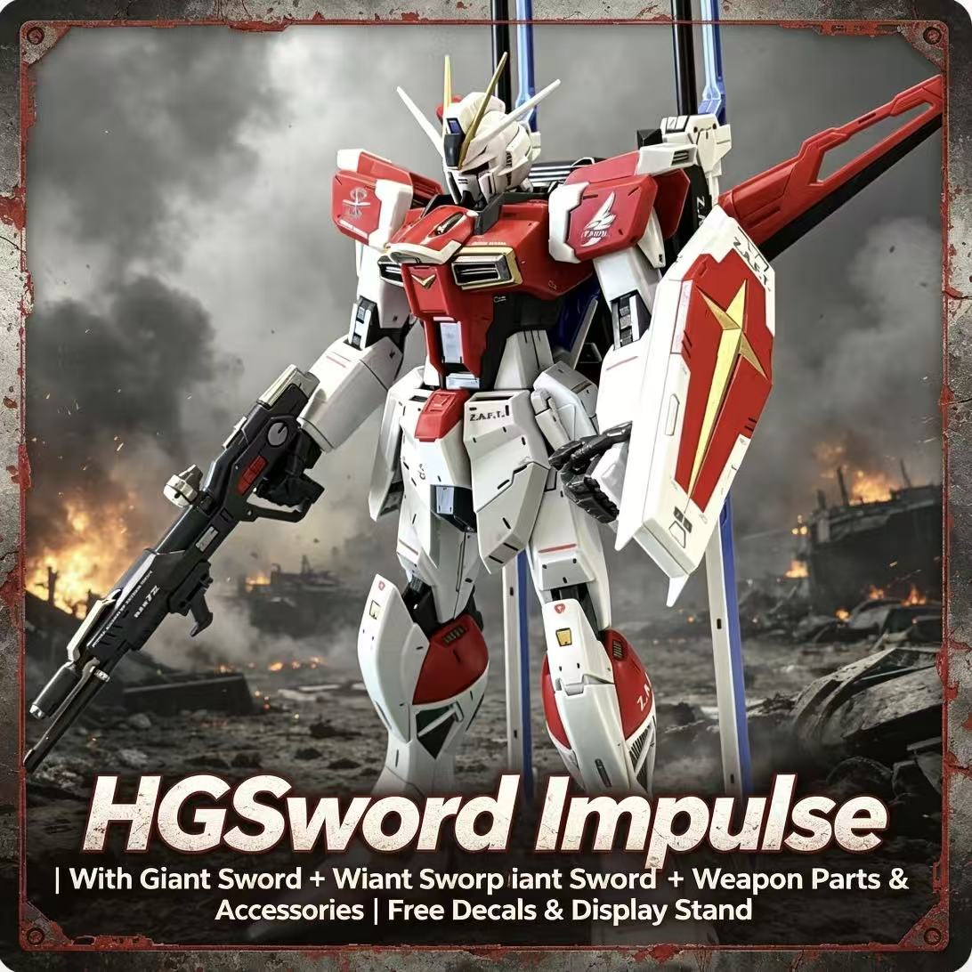 21 HG GAOGAO Sword Impulse Mec – обзор и цена Model Kit Gundam Hg