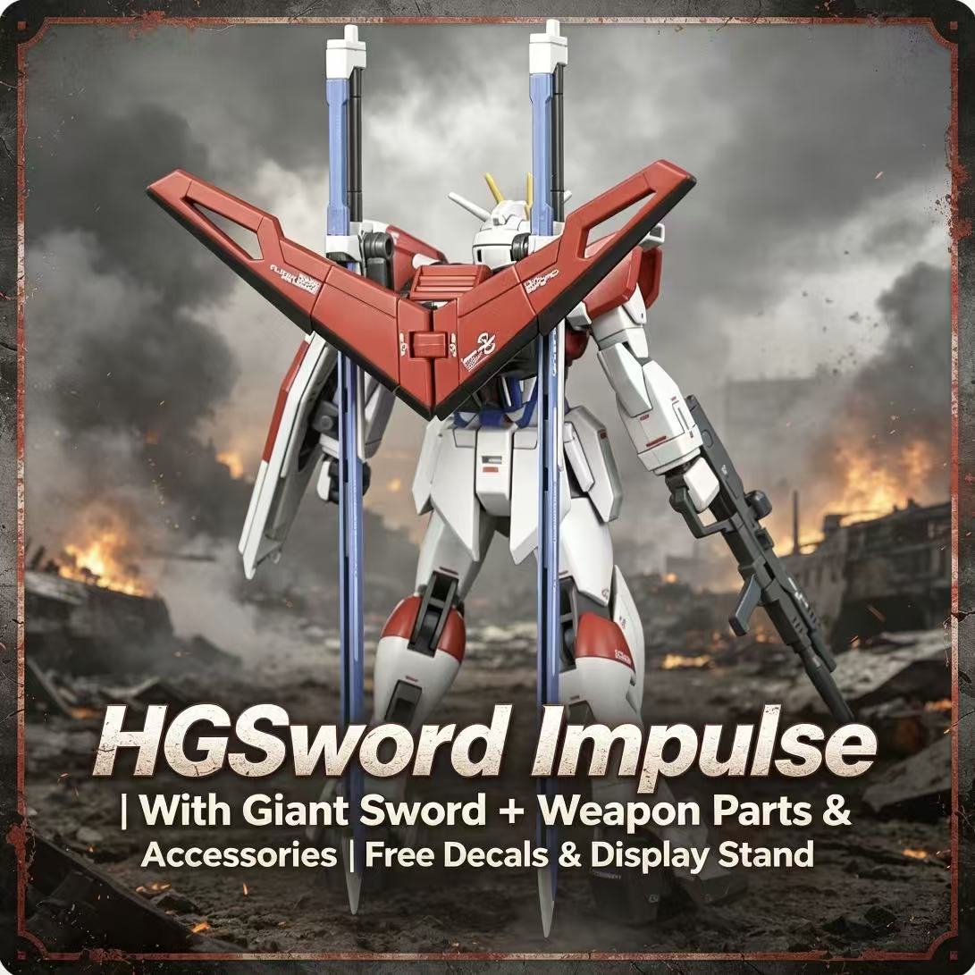 21 HG GAOGAO Sword Impulse Mec – обзор и цена Model Kit Gundam Hg