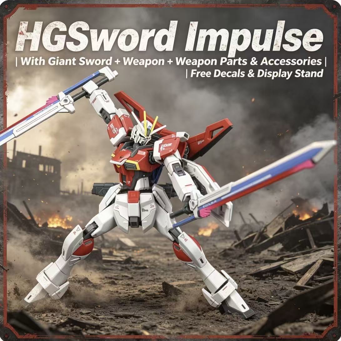 21 HG GAOGAO Sword Impulse Mec – обзор и цена Model Kit Gundam Hg