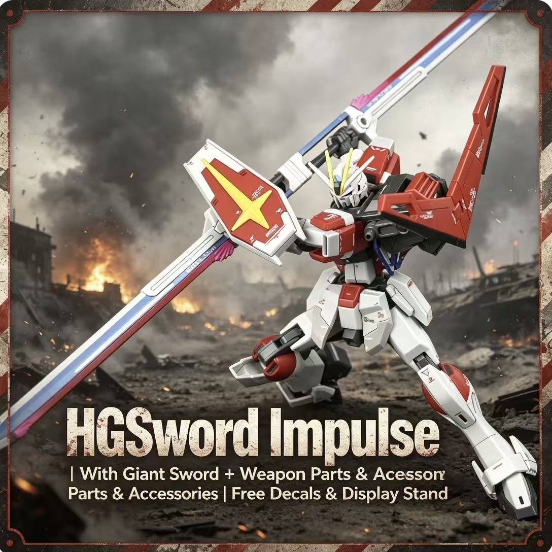 21 HG GAOGAO Sword Impulse Mec – обзор и цена Model Kit Gundam Hg