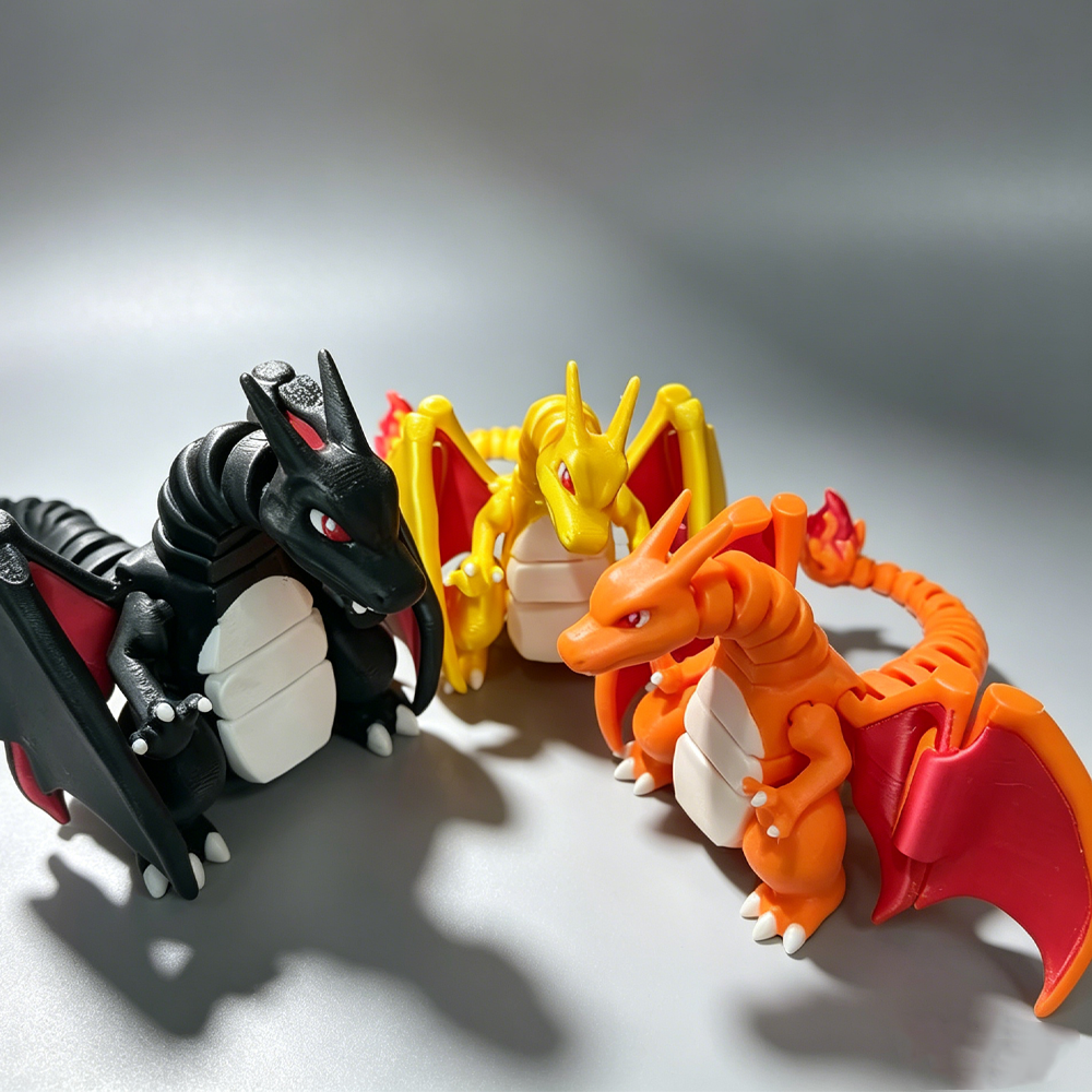 3D Printed Anime Pokémon Figur – обзор и цена Model Kit Joints