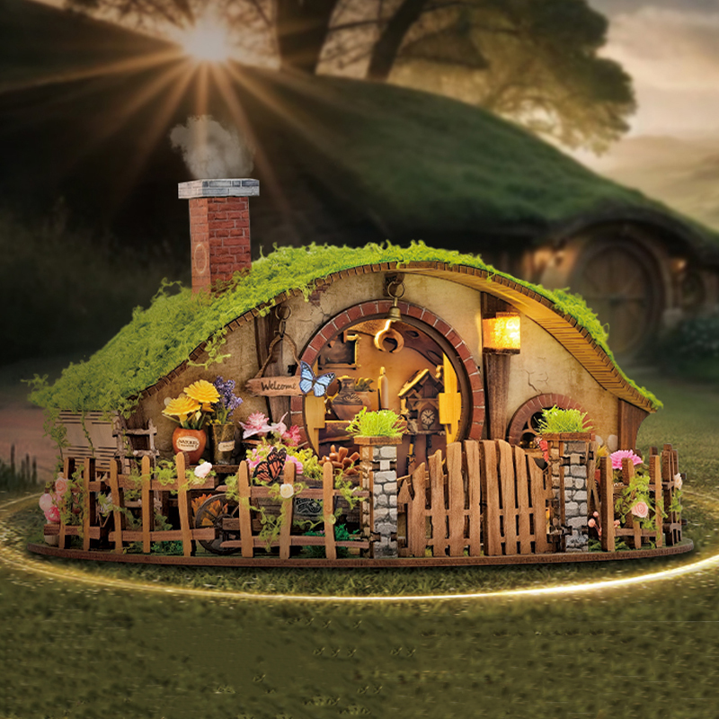 Wooden DIY Magic Ring Dollhous – обзор и цена Model Kit Walmart