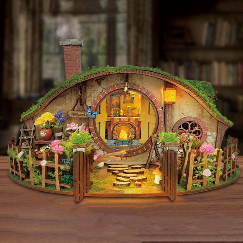 Wooden DIY Magic Ring Dollhous – обзор и цена Model Kit Walmart