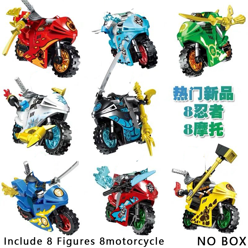 Ninja Figures Motorcycle Build – обзор и цена Model Kit Walmart