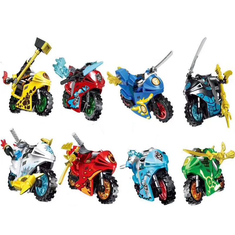 Ninja Figures Motorcycle Build – обзор и цена Model Kit Walmart