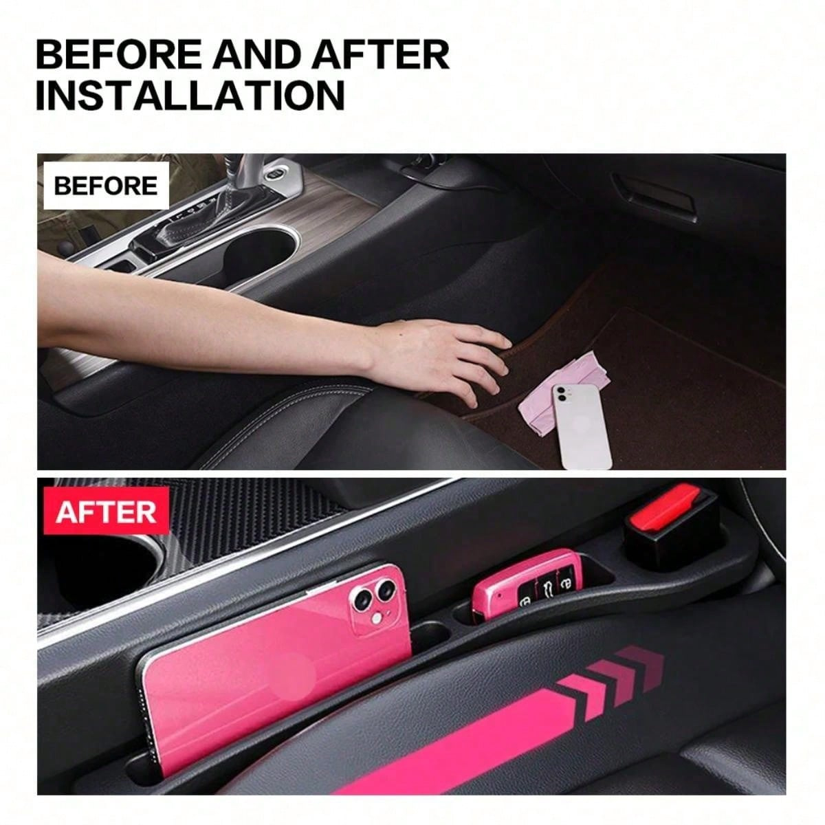 Car Seat Gap Filler Side Seam  – обзор и цена Model Kit Mobil