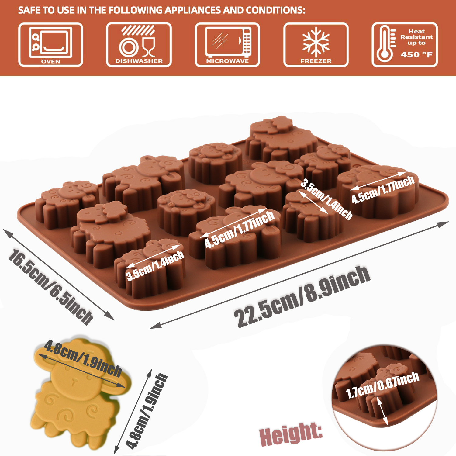 1pack silicone Eid lamb candy  – обзор и цена Model Kitchen Set