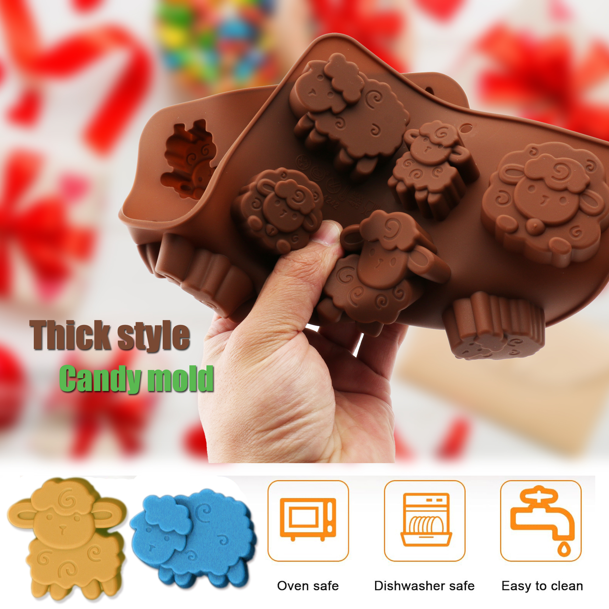 1pack silicone Eid lamb candy  – обзор и цена Model Kitchen Set