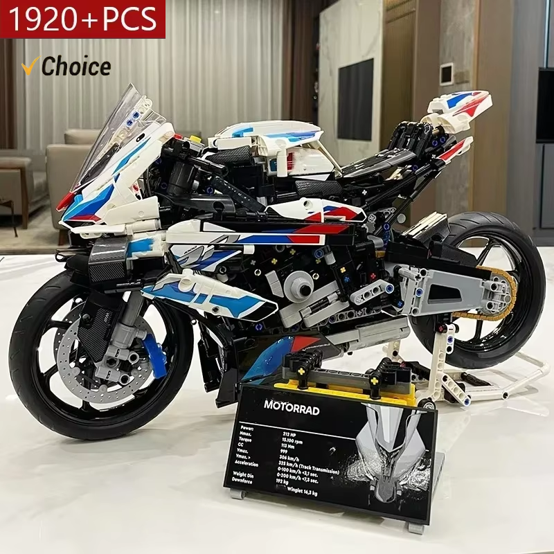 New 1920pcs Car Toy Motorcycle – обзор и цена Model Kit Walmart