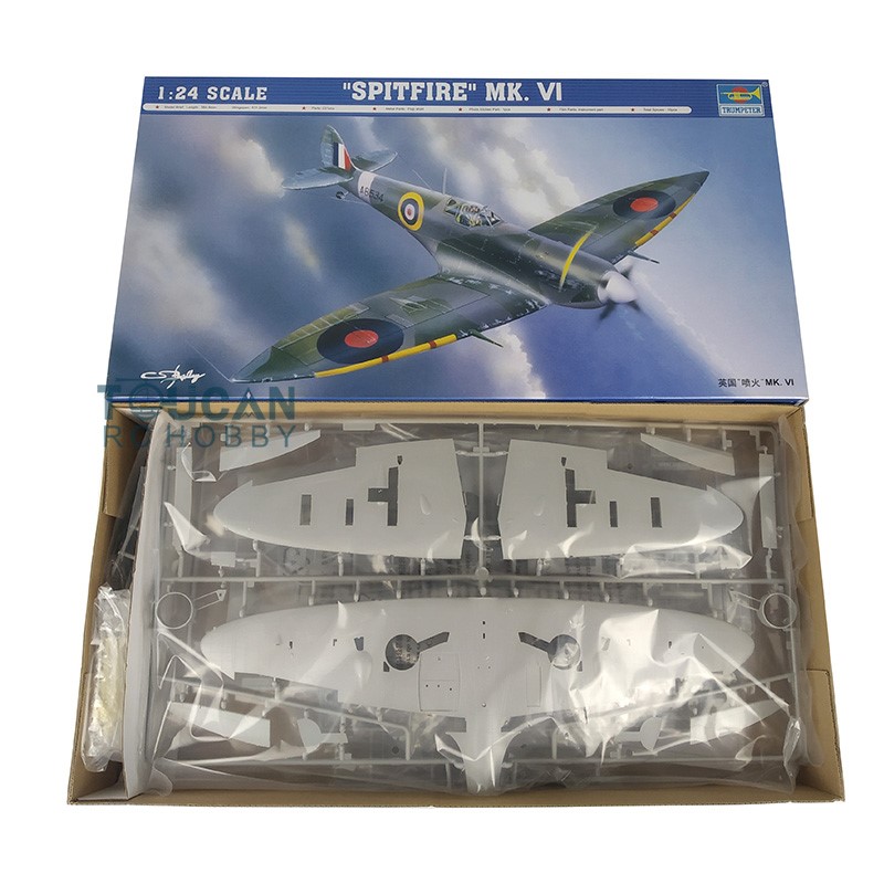 Trumpeter 02413 1/24 Scale Bri – обзор и цена Model Kit Spitfire