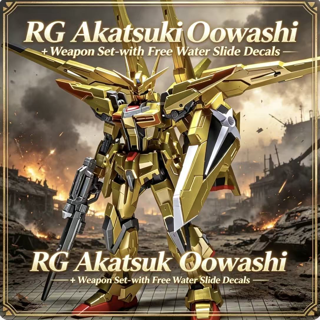 RG41 1/144 ORB-01 Akatsuki Oow – обзор и цена Model Kit Gundam Hg