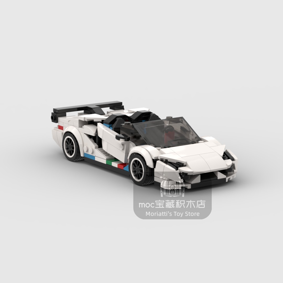 MOC Lambo Aventador SVJ  368pc – обзор и цена Model Kit Lamborghini