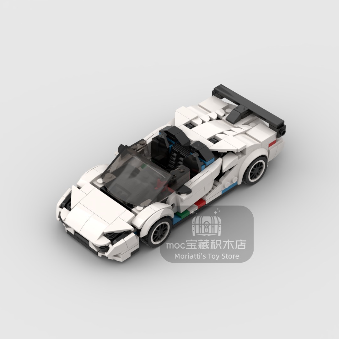 MOC Lambo Aventador SVJ  368pc – обзор и цена Model Kit Lamborghini