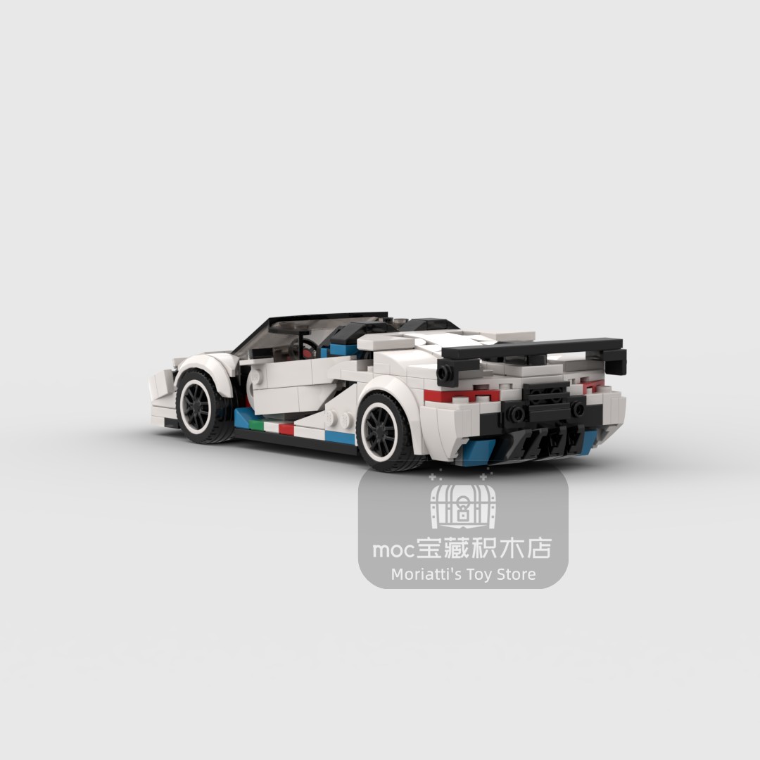 MOC Lambo Aventador SVJ  368pc – обзор и цена Model Kit Lamborghini