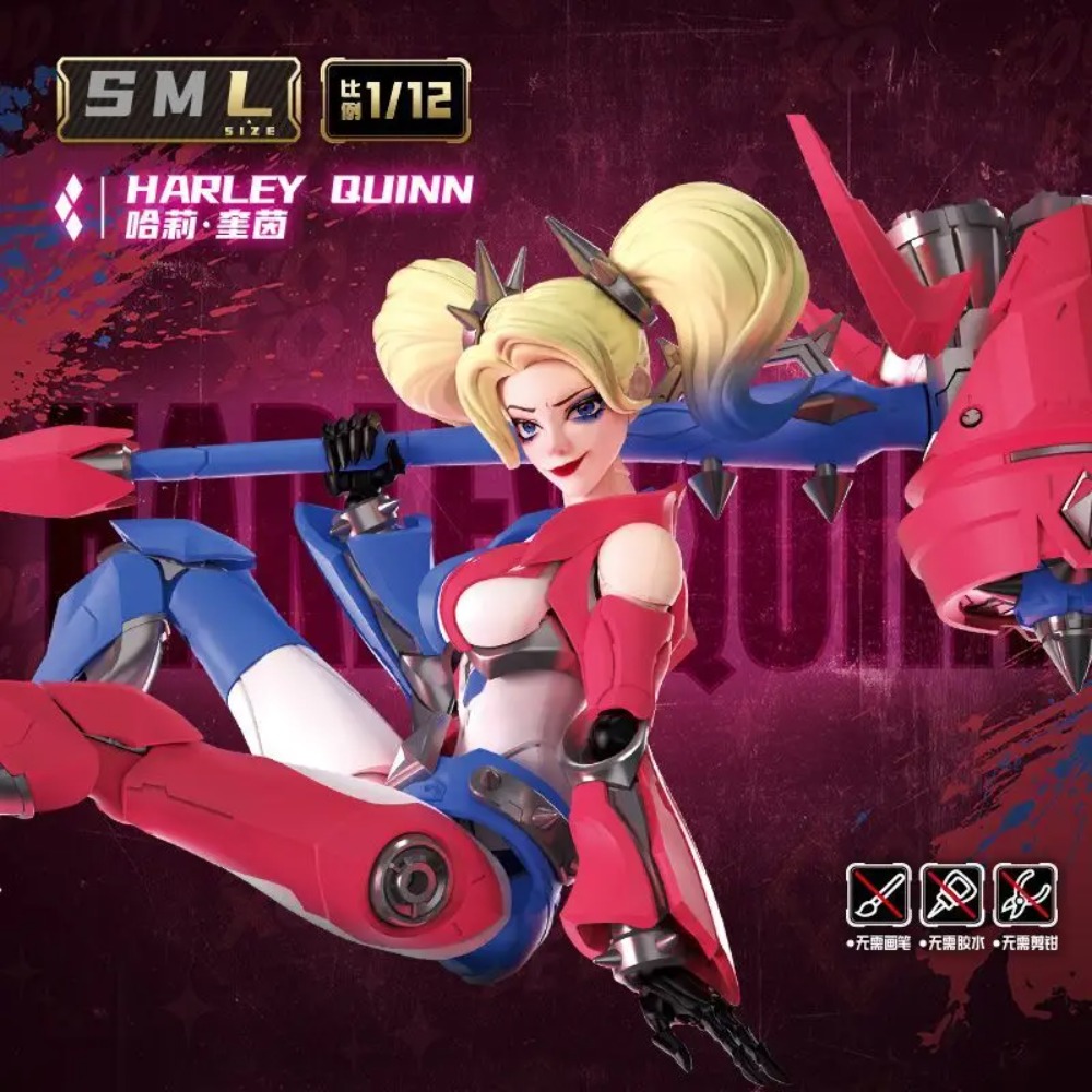 Genuine BLOKEES DC Comics Harl – обзор и цена Model Kit Harley Quinn