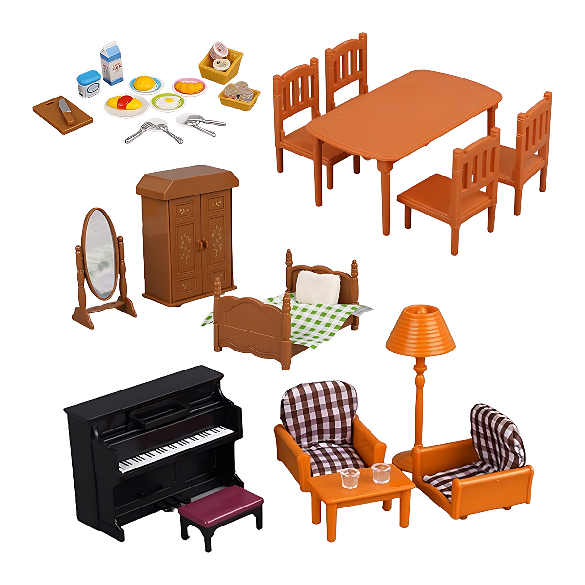 Miniature Furniture 1:12 Dollh – обзор и цена Model Kitchen Set