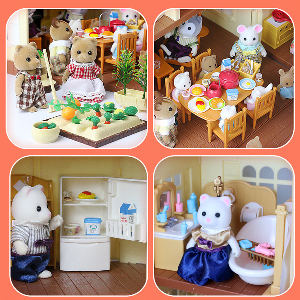 Miniature Furniture 1:12 Dollh – обзор и цена Model Kitchen Set