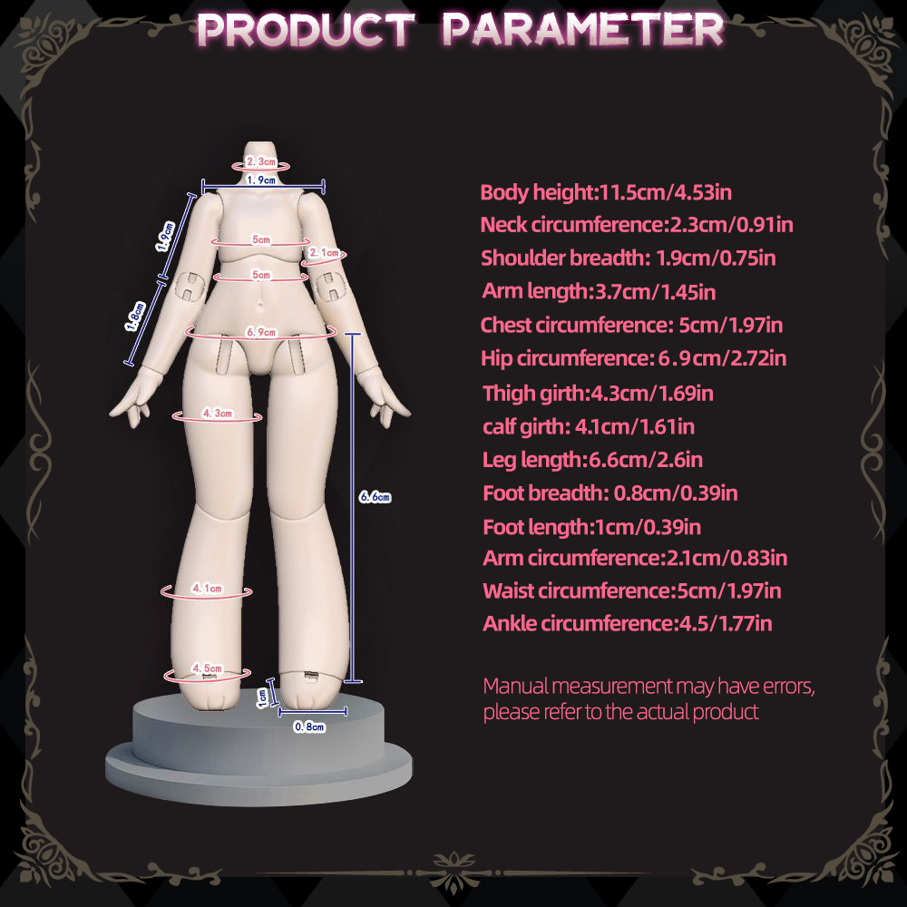Arcane Circuit BJD 1/12 Blind  – обзор и цена Model Kit Joints